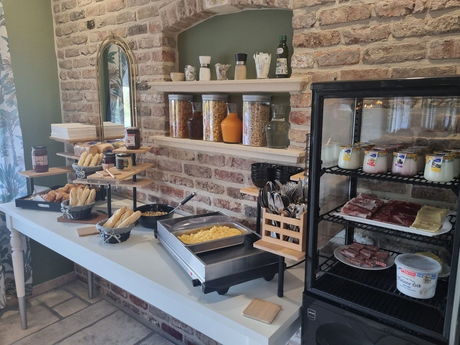 Buffet du petit-déjeuner